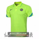 Inter Milan Verde Fluorescente Maglia POLO 2021-22
