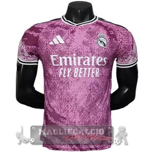 Speciale Giocatori Maglia Real Madrid 2025 2026 Purpureo Rosa Bianco