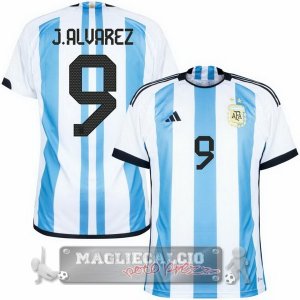 Tailandia J.Alvarez Home Maglia Calcio Argentina 2022