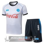 Set Completo Maglia Formazione Napoli 2025 2026 Bianco Blu
