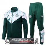 Palmeiras Insieme Completo Verde Bianco Bambino Giacca 2023-24