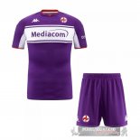 Home Maglia Calcio Set Completo Uomo Fiorentina 2021-22