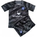 Maglia Calcio Set Completo Uomo Portiere Atletico de Madrid 2023-24 Nero