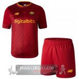 AS Roma Set Completo Bambino Maglia Calcio Home 2022-23