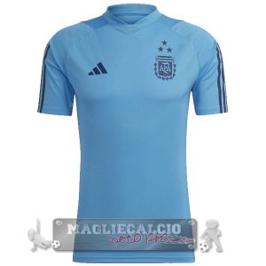 Argentina Formazione Maglia Calcio 2023 Blu