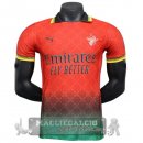 Fourth Giocatori Maglia Calcio AC Milan 2024 2025 Rosso Verde