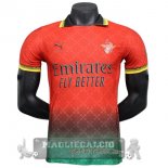 Fourth Giocatori Maglia Calcio AC Milan 2024 2025 Rosso Verde
