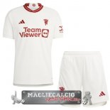 Terza Maglia Calcio Set Completo Uomo Manchester United 2023-24