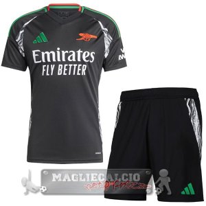 Away Conjunto De Uomo Arsenal 2024 2025 Nero