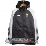 Giacca a vento Argentina 2023 Nero II Bianco