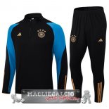 Germania Set Completo Nero I Blu Felpa Da Allenamento 2023
