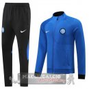 Inter Milan Insieme Completo Blu Nero Giacca 2022-23
