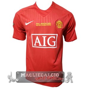 Home Maglia Calcio Manchester United Retro 2007-2008
