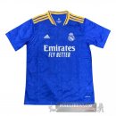 Real Madrid Formazione Maglia Calcio 2021-22 Blu Giallo