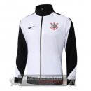 Lunga Zip Giacca Corinthians Paulista 2025 2026 Bianco Nero