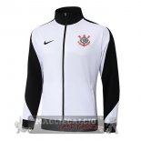 Lunga Zip Giacca Corinthians Paulista 2025 2026 Bianco Nero