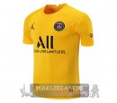 Portiere Maglia Calcio Paris Saint Germain 2021-22 Giallo