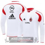 Felpa Allenamento Formazione AC Milan 2004 2005 Bianco