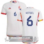 6 Witsel Away Maglia Calcio Belgio 2022