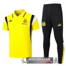 Set Completo POLO Borussia Dortmund 2023-24 Giallo Bianco Nero
