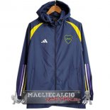 Boca Juniors Blu Navy Giallo Giacca A Vento 2023-24