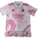 Thailandia speciale Maglia Real Madrid 2025 2026 Rosa III Bianco