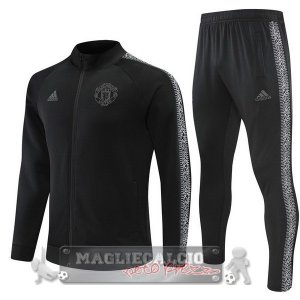 Manchester United Insieme Completo Nero Grigio Giacca 2022-23