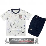 Estados Unidos Set Completo Bambino Maglia Calcio Home 2023-24