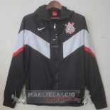 Corinthians Paulista Insieme Nero Bianco Giacca A Vento 2022-23