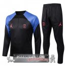 Paris Saint Germain Insieme Completo Nero Blu Giacca 2022-23