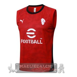 Formazione Senza Maniche AC Milan 2025 2026 Rosso Nero