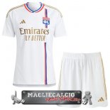 Lione Set Completo Bambino Maglia Calcio Home 2023-24