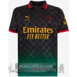 Thailandia Fourth Maglia Calcio AC Milan 2024 2025 Nero Verde