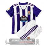 Real Valladolid Set Completo Bambino Maglia Calcio Home 2021-22