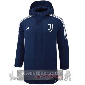Chaqueta De Algodón Juventus 2024 2025 Blu Marino