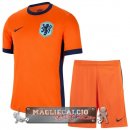 Home Maglia Calcio Set Completo Uomo Paesi Bassi 2024
