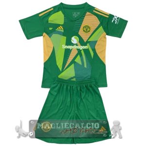 Portiere Conjunto De Uomo Manchester United 2024 2025 Verde