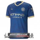 Tailandia Speciale Maglia Calcio Manchester City 2023-24 Blu Navy