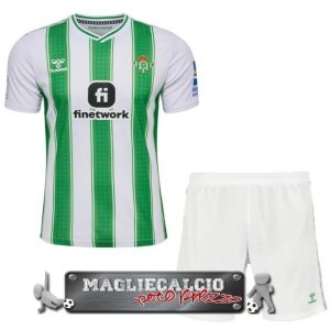 Real Betis Set Completo Bambino Maglia Calcio Home 2023-24