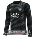 Tailandia Home Manica Lunga Maglia Calcio Portiere Paris Saint Germain 2023-24 Nero
