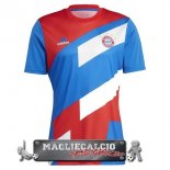 Tailandia Pre partita Maglia Calcio Bayern Monaco 2023-24 Blu Rosso