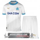 Home Maglia Calcio Set Completo Uomo Maglia Calcio Olympique de Marseille 2023-24