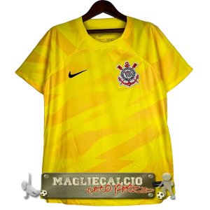 Tailandia Portiere Maglia Calcio Corinthians 2023-24 Giallo