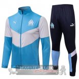 Marseille Insieme Completo Blu Bianco Giacca 2021-22