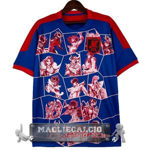 Tailandia Speciale Maglia Calcio Giappone 2023 Blu Rosso