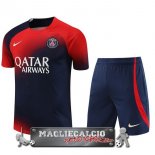 Paris Saint Germain Completo Bambino Formazione 2023-2024 Rosso Blu