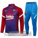 Barcellona Insieme Completo Rosso Blu Giacca 2021-22