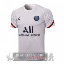 Paris Saint Germain Formazione Maglia Calcio 2021-22 II Bianco Rosso