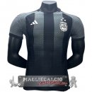 Speciale Maglia Calcio Argentina Giocatori 2024 Nero Grigio