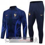 Francia Championne du Monde Insieme Completo blu I navy Bambino Giacca 2022
